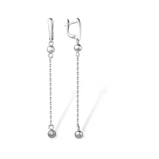 Серьги из серебра