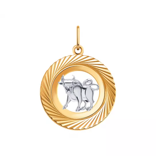 Подвеска зодиак из золота