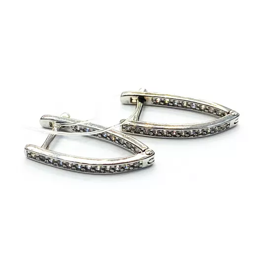 Серьги из серебра