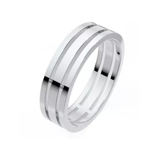 Кольцо обручальное из золота