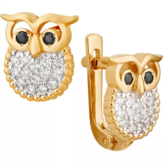 Серьги из золота