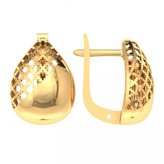 Серьги из золота