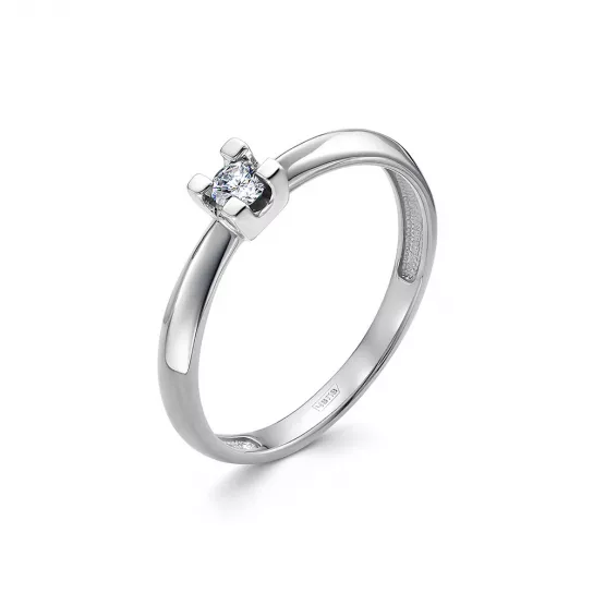 Кольцо с бриллиантами из золота